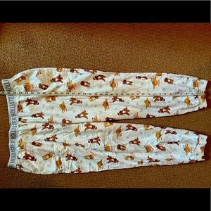 Hollister pajama bottoms, jogger style. Brand New!  All cotton, extremely soft!